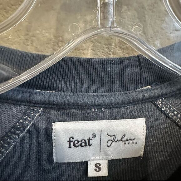 FEAT x Helen Owen Blanket Blend Crewneck obre Sweatshirt - Picture 5 of 7